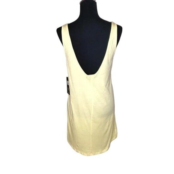 Wildfox Neon Yellow Poolside Sleeveless Tank Dress - Picture 3 of 7